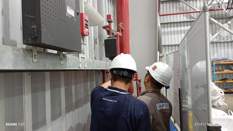 Instalasi Pipa Sprinkler